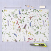 Skandinavische Wildblumen Meadow Seidenpapier (Handwerk)