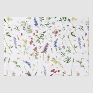 Skandinavische Wildblumen Meadow Seidenpapier