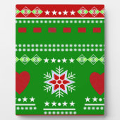 Skandinavische Winterlandschaft Fotoplatte (Vorderseite)