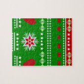 Skandinavische Winterlandschaft Puzzle (Horizontal)