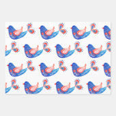 Skandinavische Wrapping Paper Sheets Geschenkpapier Set (Vorderseite 2)