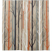 Skandinavischer Duschvorhang (Vorderseite)