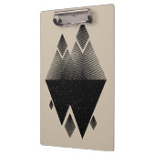 Skandinavischer inspirierter Dreieck-Entwurf Klemmbrett (Links)