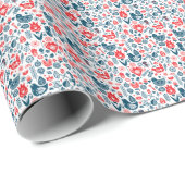 Skandinavischer MusterNordic Geschenkpapier (Rolleneckpunkt)