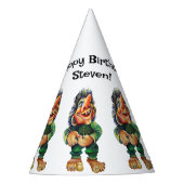 Skandinavischer Sonnentroll Illustration Wasserfar Partyhütchen (Vorderseite)