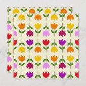 Skandinavischer Stil farbenfroh auf der Krm-Blume  (Vorne/Hinten)