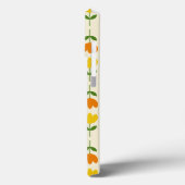 Skandinavischer Stil farbenfroh auf der Krm-Blume Case-Mate iPhone Hülle (Rückseite / Links)