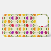 Skandinavischer Stil farbenfroh auf der Krm-Blume iPhone Hülle (Rückseite (Horizontal))