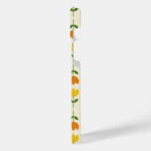 Skandinavischer Stil farbenfroh auf der Krm-Blume  iPhone Hülle (Linke Seite)