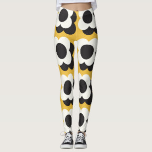 Skandinavischer Stil, florales Vintage-Muster Leggings