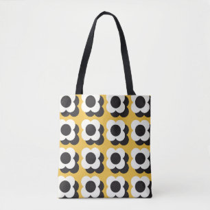 Skandinavischer Stil, florales Vintage-Muster Tasche