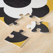 skandinavischer Stil, Vintages Blumenmuster Puzzle (Seite)