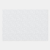 Skandinavischer Textur-Luxusteppich Geschenkpapier Set (Vorderseite 2)