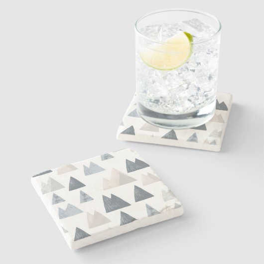 Skandinavischer Untersetzer Stone (Seitenansicht)