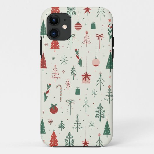 Skandinavischer Urwald Case-Mate iPhone Hülle (Rückseite)