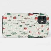 Skandinavischer Urwald Case-Mate iPhone Hülle (Rückseite (Horizontal))