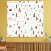 Skandinavischer Urwald Leinwanddruck (Insitu (Wohnzimmer))