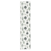 Skandinavischer Waldtisch Kurzer Tischläufer (Vorderseite)