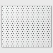 Skandinavischer Weihnachtsbaum Minimalistisch Geschenkpapier (Flach)