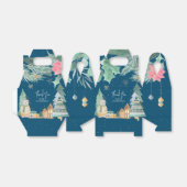 Skandinavischer Weihnachtsfest 1. Geburtstag Geschenkschachtel (Ungefaltet)