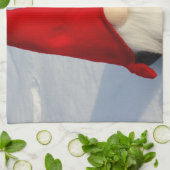 Skandinavischer WeihnachtsGnome Küchentuch (Gefaltet)
