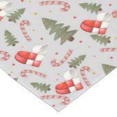 Skandinavischer Weihnachtsläufer Kurzer Tischläufer (Ecke)