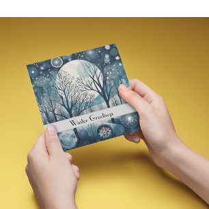 Skandinavischer Winter, anpassbar