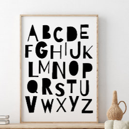 Skandinavisches Alphabet, Dekoration der Kinderzim