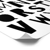 Skandinavisches Alphabet, Dekoration der Kinderzim (Ecke)