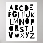 Skandinavisches Alphabet, Dekoration der Kinderzim (Vorne)