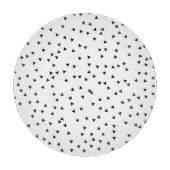 Skandinavisches Art-Dreieck-Muster Schneidebrett (Vorderseite)