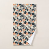 Skandinavisches Art-Gebirgsmuster Badhandtuch Set (Handtuch)