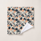 Skandinavisches Art-Gebirgsmuster Badhandtuch Set (Waschlappen)