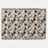 Skandinavisches Art-Gebirgsmuster Decke (Vorderseite)