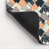 Skandinavisches Art-Gebirgsmuster Mousepad (Ecke)