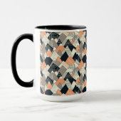 Skandinavisches Art-Gebirgsmuster Tasse (Links)