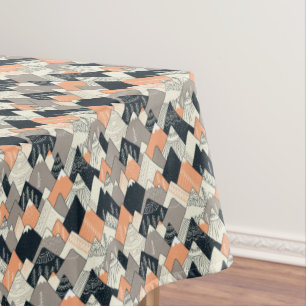 Skandinavisches Art-Gebirgsmuster Tischdecke
