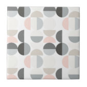 Skandinavisches Art-Halbrund-Muster Fliese (Vorderseite)