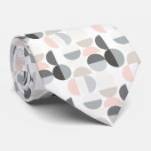 Skandinavisches Art-Halbrund-Muster Krawatte (Gerollt)