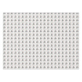 Skandinavisches Art-Halbrund-Muster Tischdecke (Vorderseite (Horizontal))
