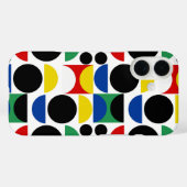 Skandinavisches Bauhaus Mid Century Muster Case-Mate iPhone Hülle (Rückseite (Horizontal))