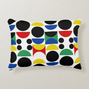 Skandinavisches Bauhaus Mid Century Muster Dekokissen