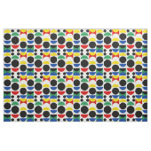 Skandinavisches Bauhaus Mid Century Muster Stoff (Yard (91,4 cm))