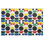 Skandinavisches Bauhaus Mid Century Muster Stoff (Fat Quarter (45,7 x 55,9 cm))