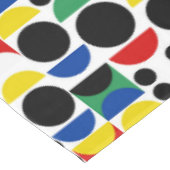 Skandinavisches Bauhaus Mid Century Muster Tischdecke (Schrägansicht)