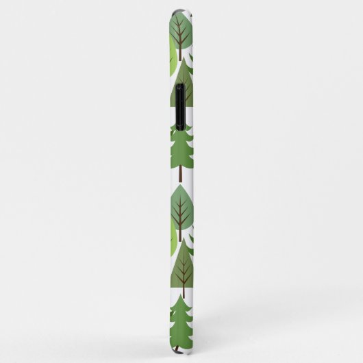 Skandinavisches Baummuster Case-Mate iPhone Hülle (Hinten/Rechts)