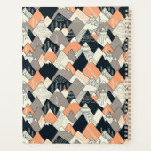 Skandinavisches Bergmuster Planer (Rückseite)