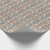 Skandinavisches Blume Geschenkpapier (Ecke)