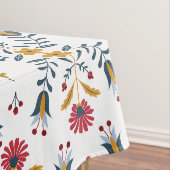 skandinavisches Blumenmuster Tischdecke (Beispiel)