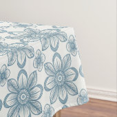 Skandinavisches Blumenmuster Tischdecke (Beispiel)